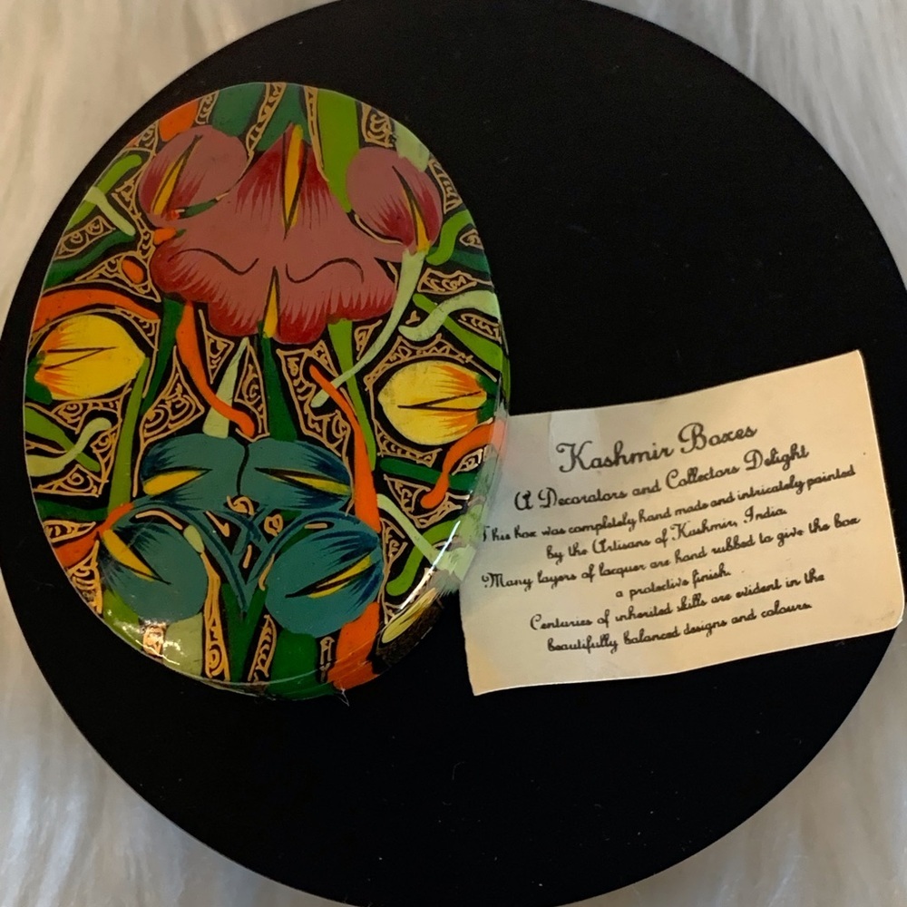 Handcrafted Floral Kashmir Box